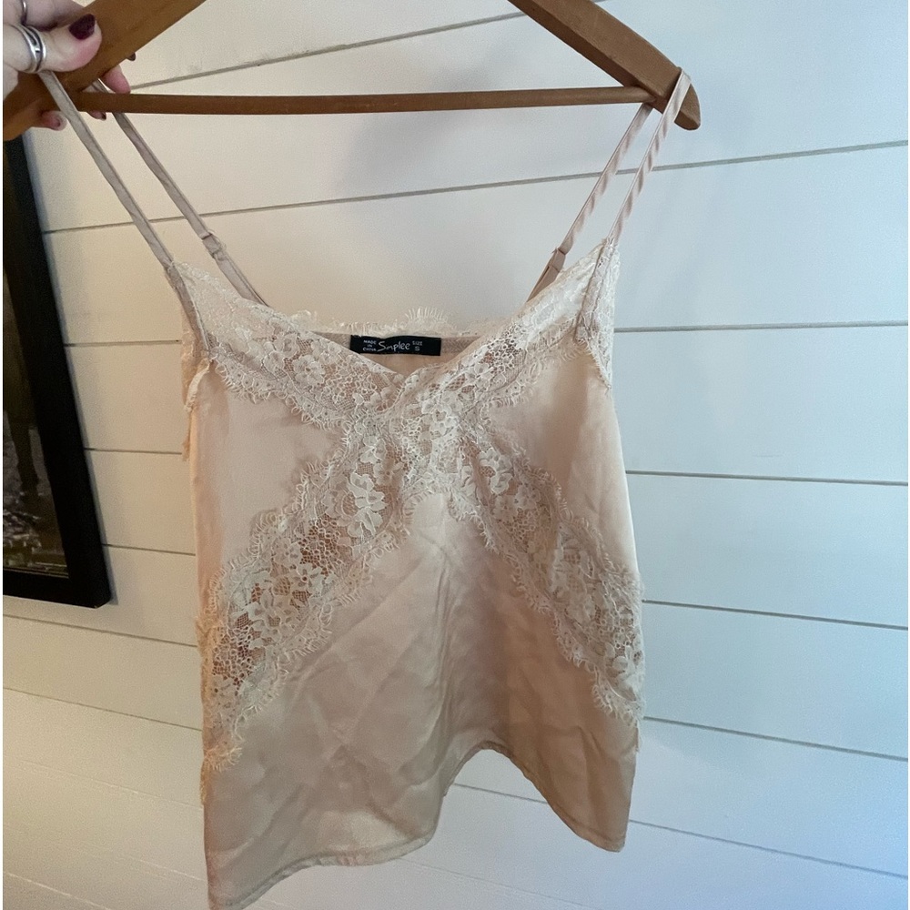 Thrifted Lace top